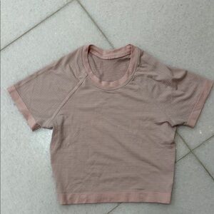 lululemon athletica Dusty Pink Short Sleeve Tee